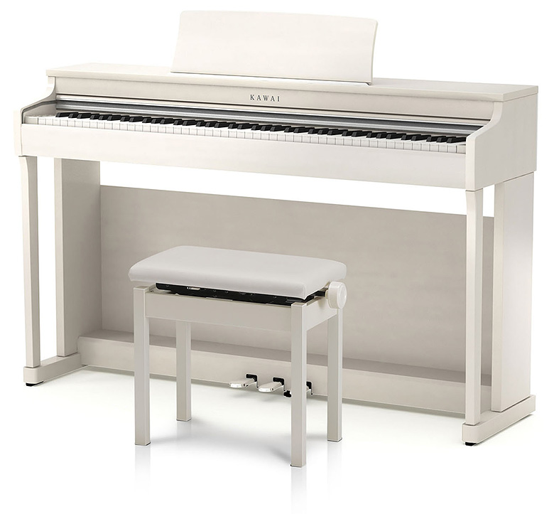 カワイデジタルピアノ『CN25』に新色『プレミアムホワイトメープル調仕上げ』が登場｜河合楽器製作所